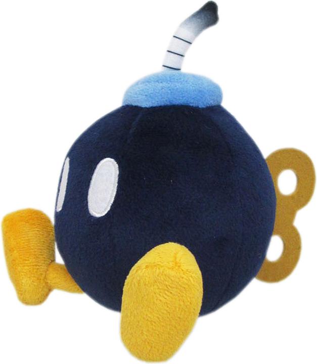 Actual product image Together Plus Super Mario - Bob-omb (13 cm) - soft toy (13 cm)