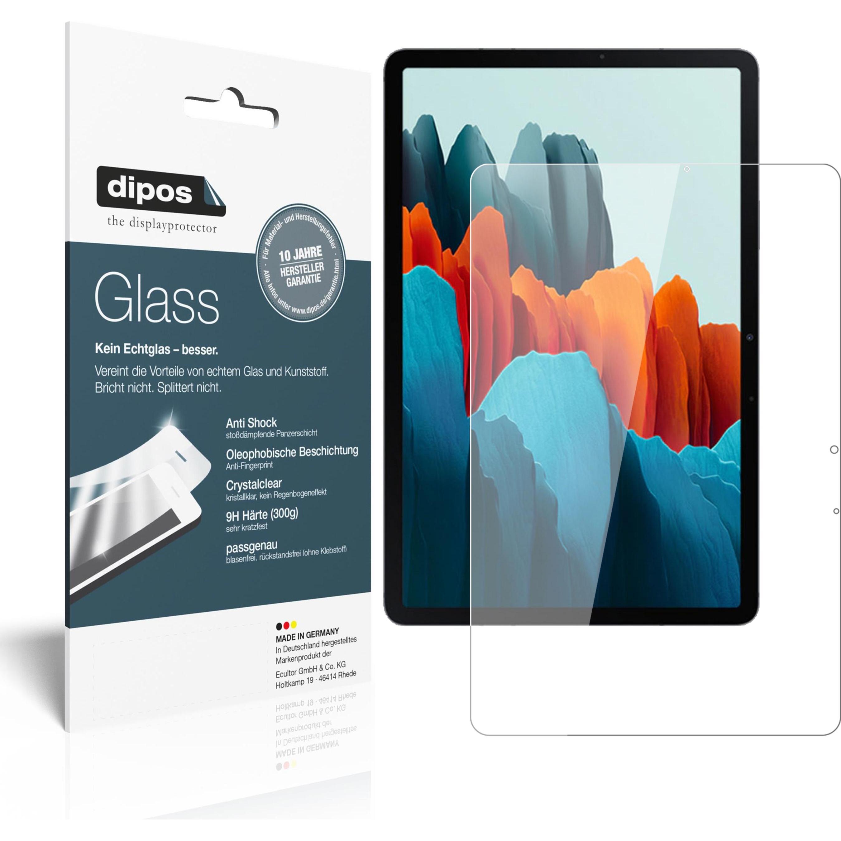 Dipos Displayschutz Anti-Shock (2 Stück, Galaxy Tab S7 11.0 (2020)), Tablet Schutzfolie