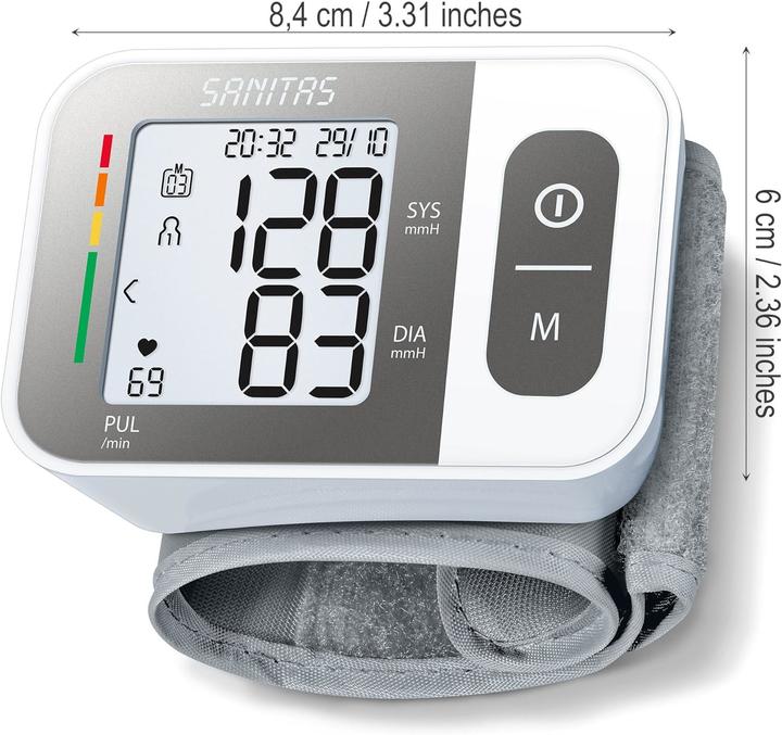 Actual product image Sanitas SBC 15 (Blood pressure monitor wrist)
