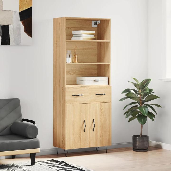 Produktbild vidaXL Highboard (69.50 x 34 x 180 cm)