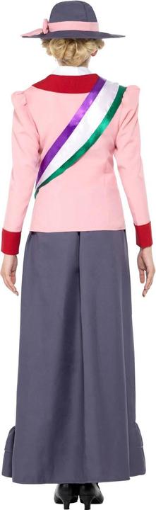 Actual product image Smiffys Womens/Ladies Deluxe Victorian Suffragette Costume Set (S)