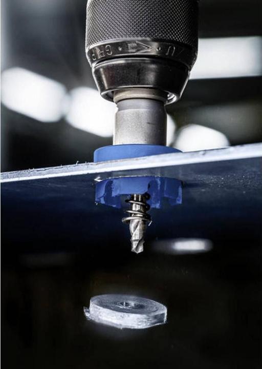 Productafbeelding Bosch Professional Zubehör Blau Zubehör 2608901442 Präzision für Bleche Hartmetall 65 mm (65 mm)