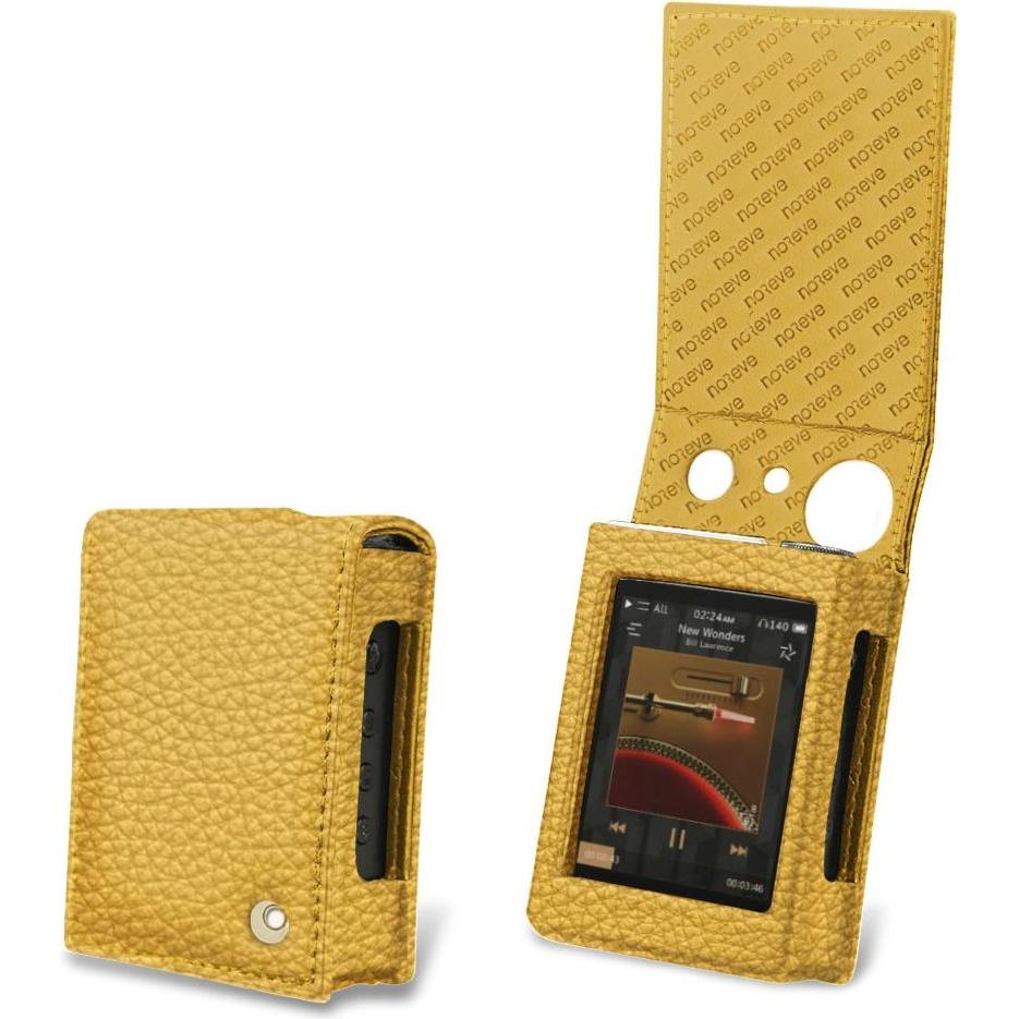 Noreve Lederschutzhülle vertikal, MP3 Tasche + Hülle, Orange