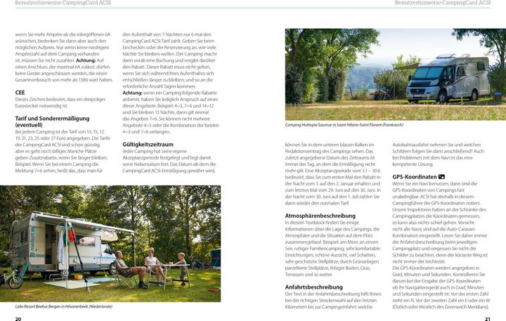 Immagine prodotto ACSI CampingCard & Stellplatzführer 2026