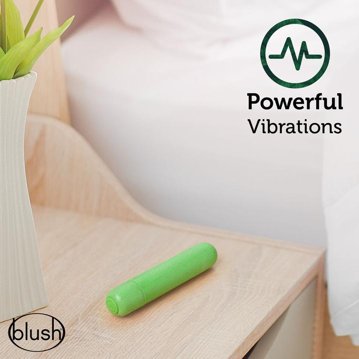 Actual product image Gaia Eco Bullet Vibrator â Green