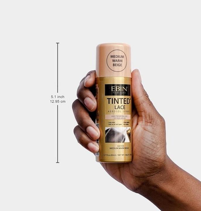 Immagine prodotto Ebin NEW YORK Spray Aerosol per Pizzi Colorati Marrone Scuro (Marrone scuro)