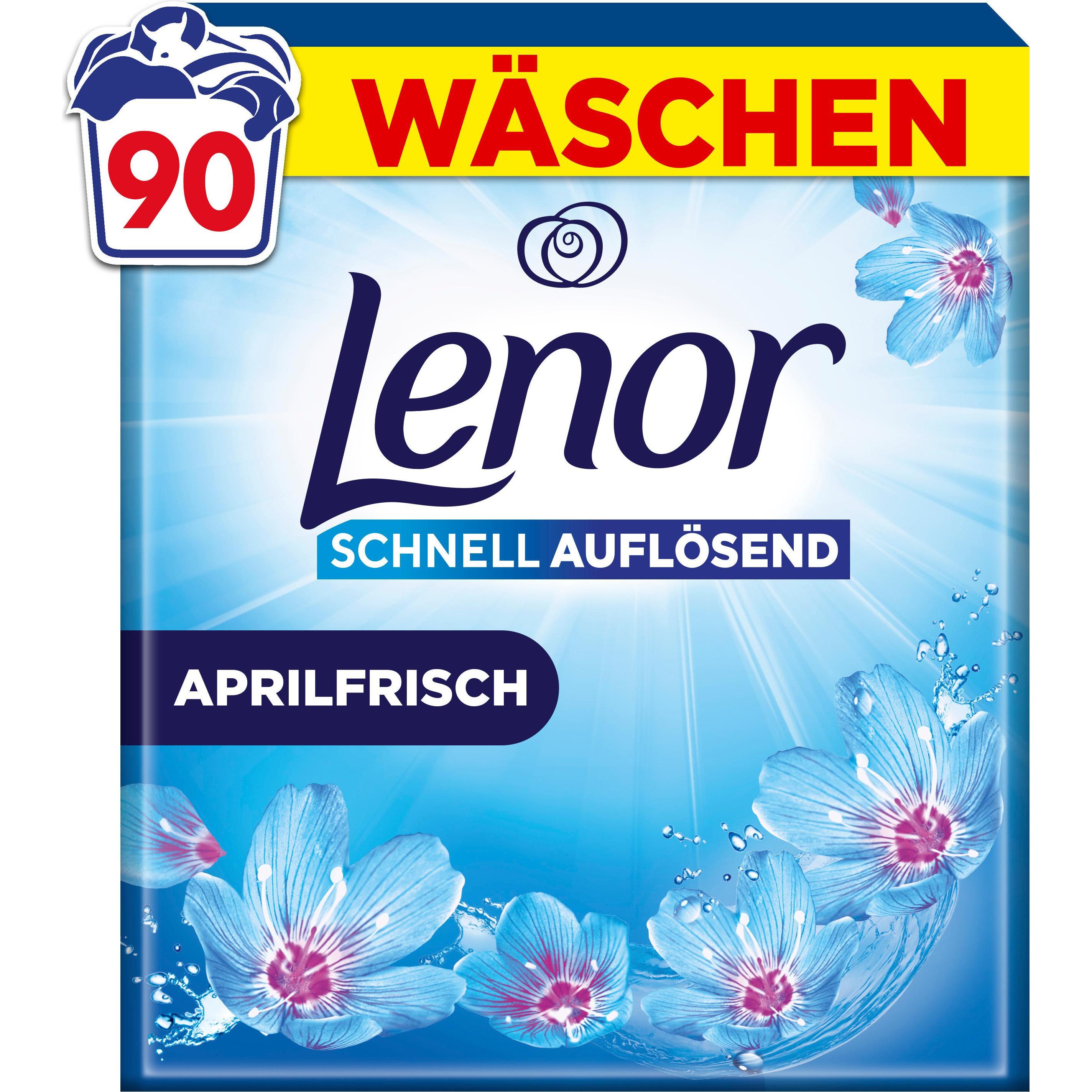 Lenor WM Pulver Aprilfrisch 4.5KG Waschmittel 90 WL, Bucato