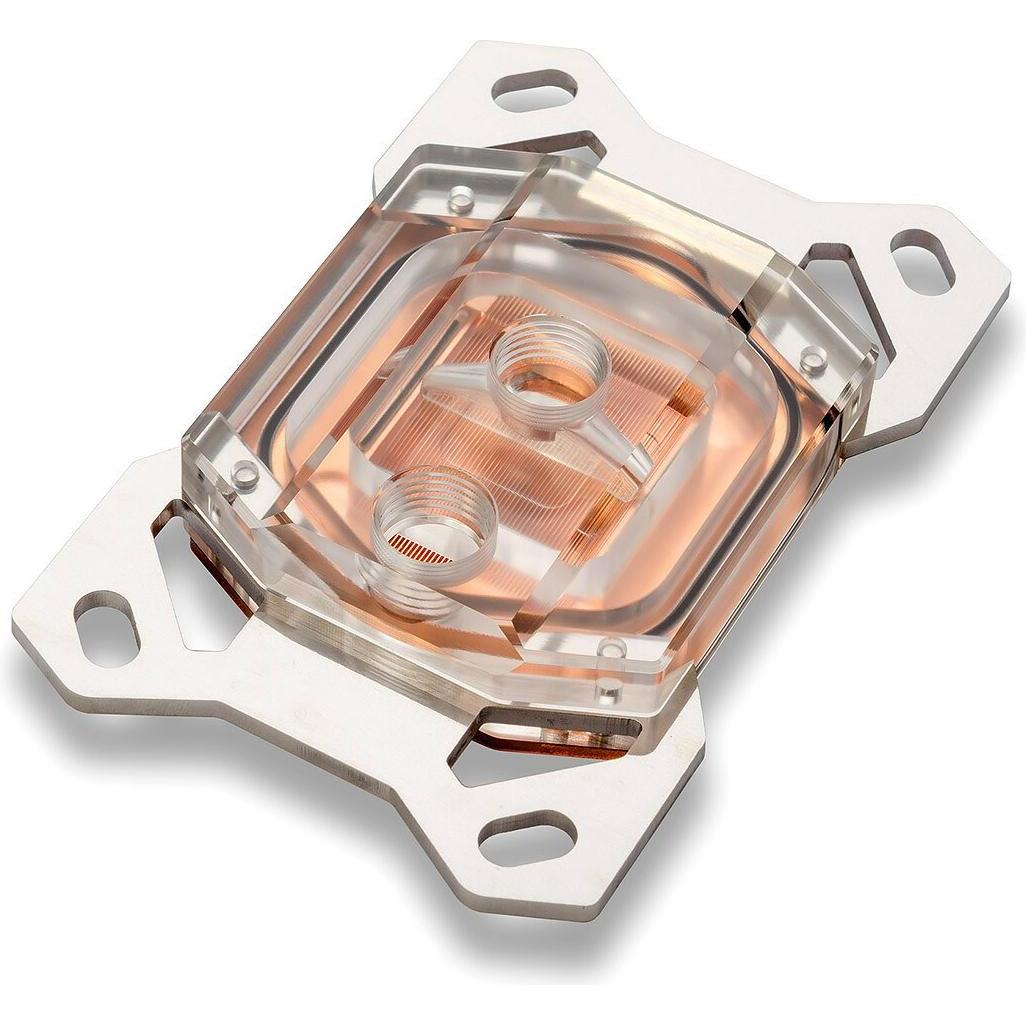 Watercool Heatkiller IV Basic AMD - Acryl, CPU Wasserkühler, Kupfer