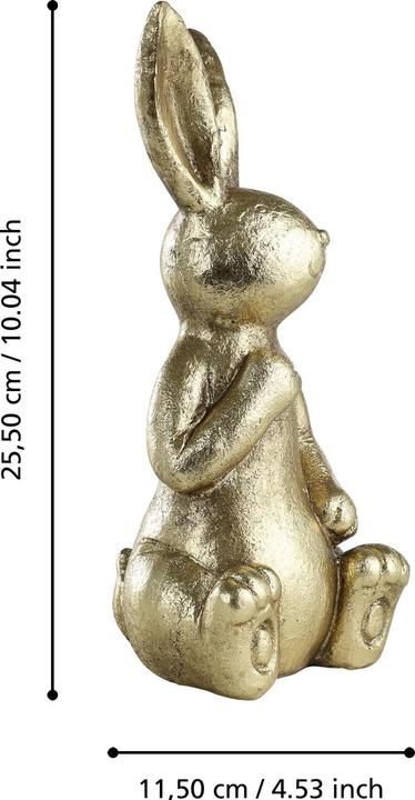 Actual product image EGLO Hase Chilandy 25.5 cm, Gold (1x)