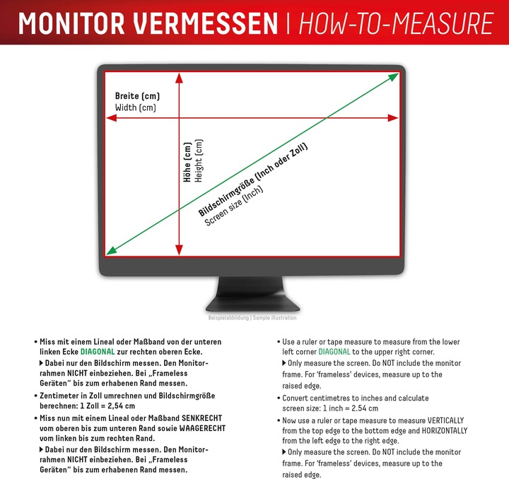 Produktbild Displex Privacy Safe, Desktop Monitor Blickschutzfilter (22", 16 : 10)