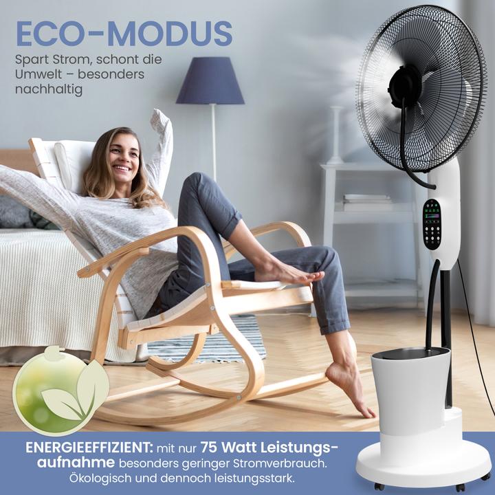 Produktbild Eloneo Standventilator mit Luftbefeuchtung