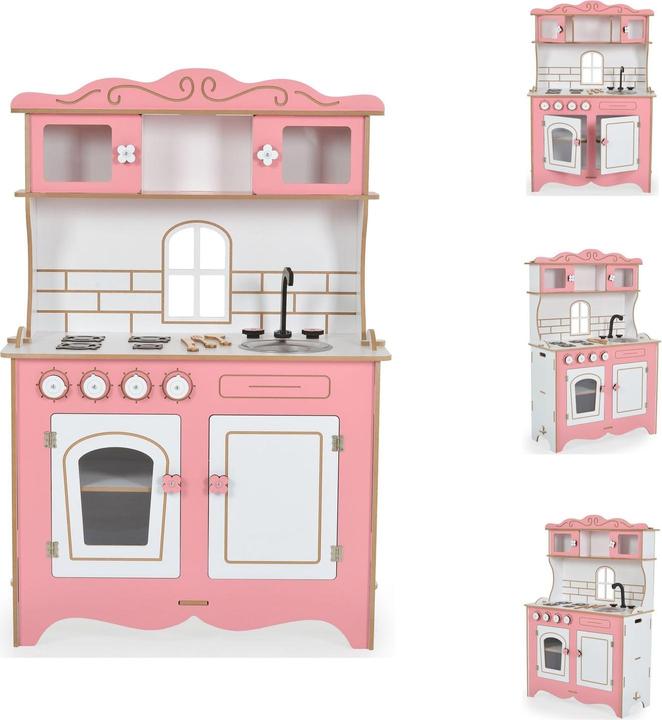 Moni Kinder-Holzküche Rosey CG39 Herd