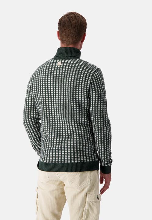 Immagine prodotto Colours & Sons Maglia dolcevita intarsio bicolore (L)