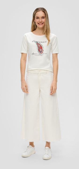 Actual product image S.Oliver T-Shirt T-Shirt aus Baumwollstretch (46)