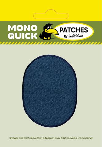 Produktbild Mono Quick Jeansflick oval 2 Stk. (2 x)