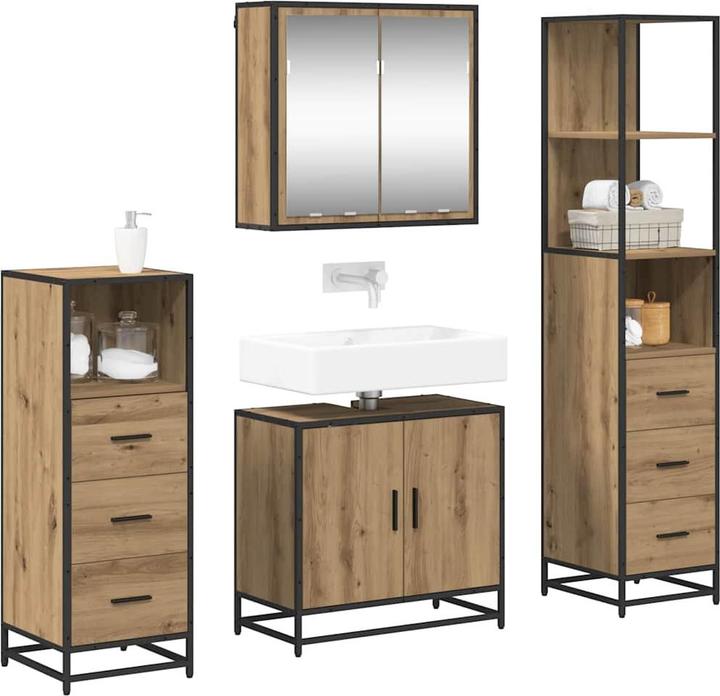 Actual product image vidaXL Badezimmermöbel (33 x 65 x 60 cm)