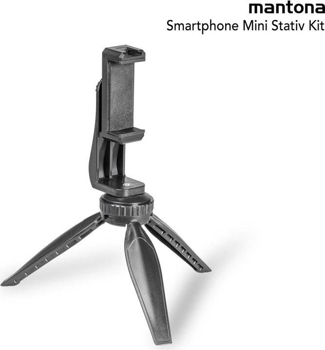 Produktbild mantona Smartphone Mini Stativ Kit (Kunststoff)