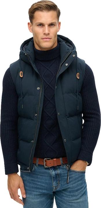 Actual product image Superdry hooded sleeveless jacket everest (M)