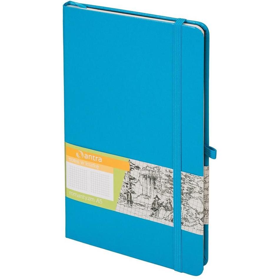 Antrax, Quaderni + Bloc notes, Note A5 Kratka Romantizmas Jasno Mėlynasis (A5, Quadretti, Copertina rigida)