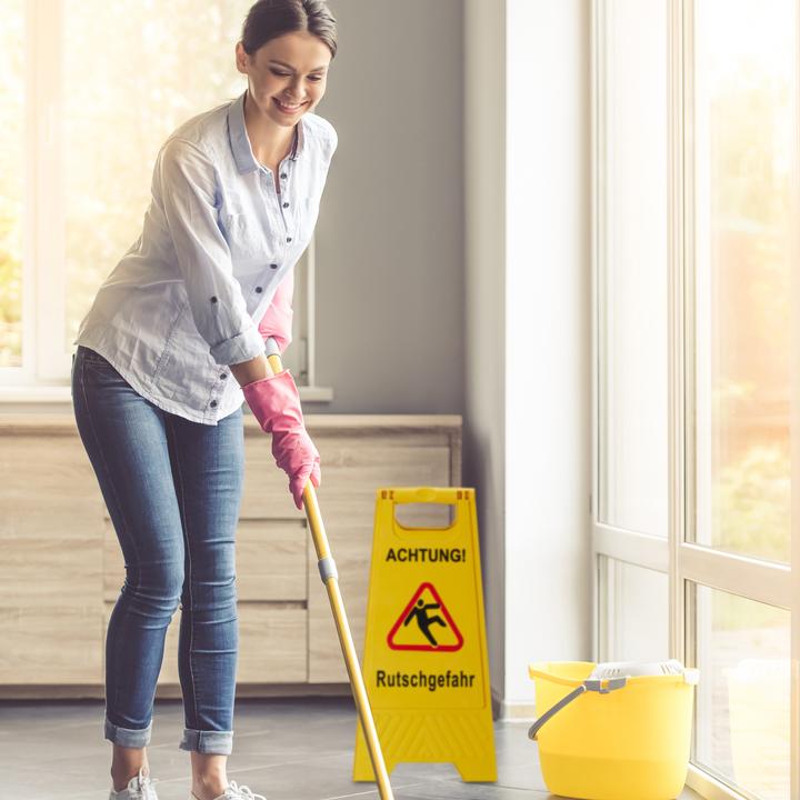 Produktbild Relaxdays Rutschgefahr Aufsteller