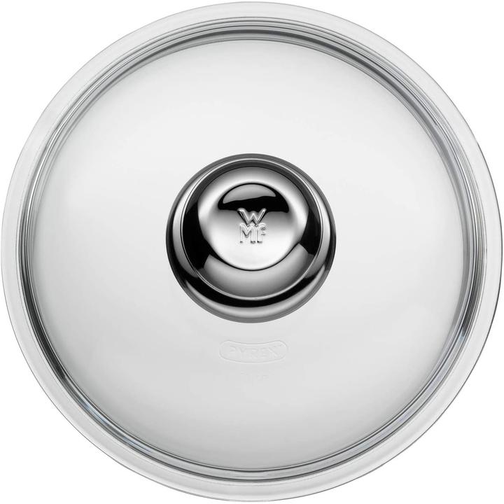 Produktbild WMF Glasdeckel Pfannendeckel 20cm Kochtopfdeckel Ersatzdeckel Metallknauf (20 cm, Glas, Metall)