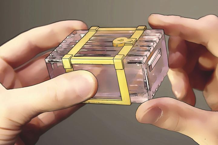 Actual product image Clementoni Ehrlich Brothers Mini Magics DurchsichtigerTresor