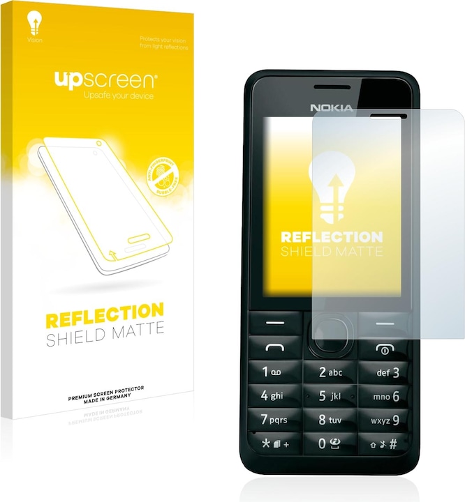 Actual product image upscreen Reflection Shield Protector Matte (1 Piece, Nokia 301)