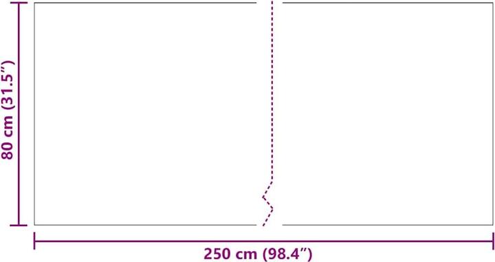 Immagine prodotto vidaXL Teppichläufer (80 x 250 cm)