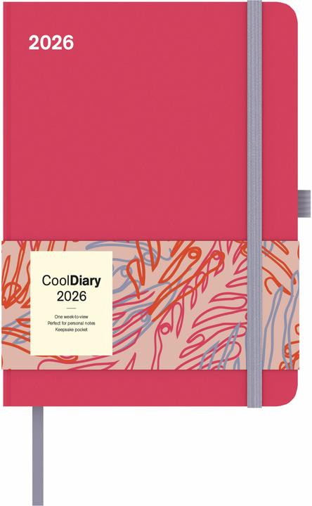Immagine prodotto Sunset Coral 2026 - Diary - Buchkalender - Taschenkalender - 16x22 (16 x 22 cm, 1 settimana / 1 pagina)