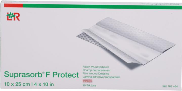 Produktbild Suprasorb F Protect 10x25cm steril 10 Stk (10 x)