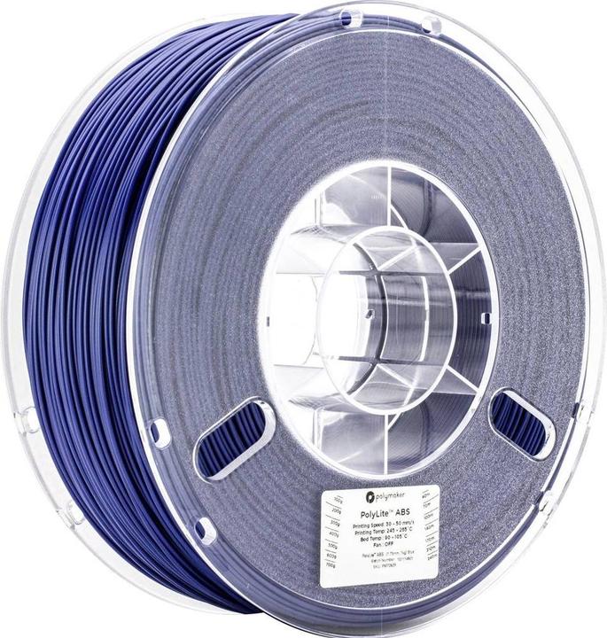 Produktbild Polymaker PolyLite ABS - Blue - 2.85mm (ABS, 2.85 mm, 1000 g)