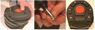 Actual product image Cavallo Hoof shoe studs