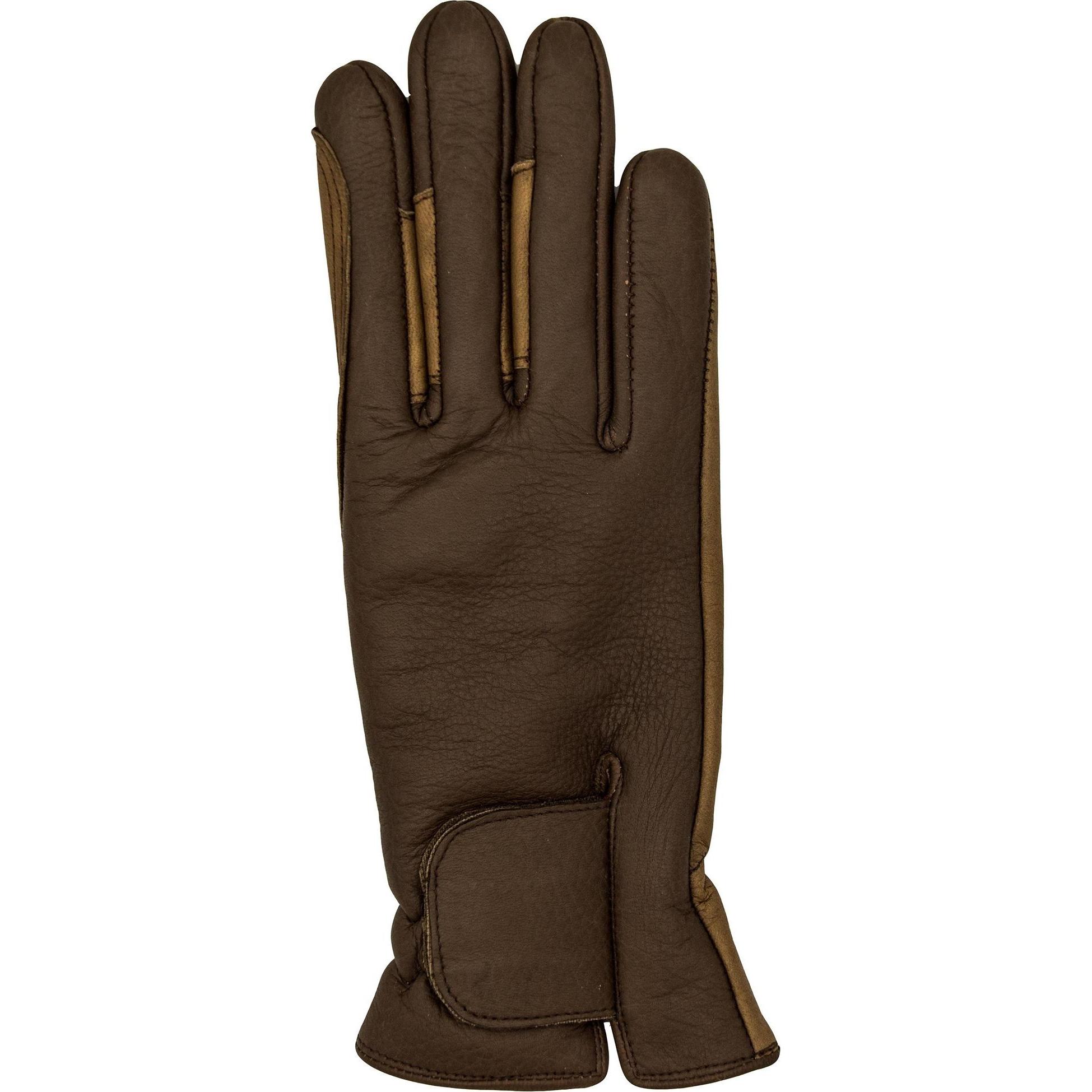 Haukeschmidt, Herren, Handschuhe, reithandschuhe aus leder drivers dream winter, Braun, (7.5)