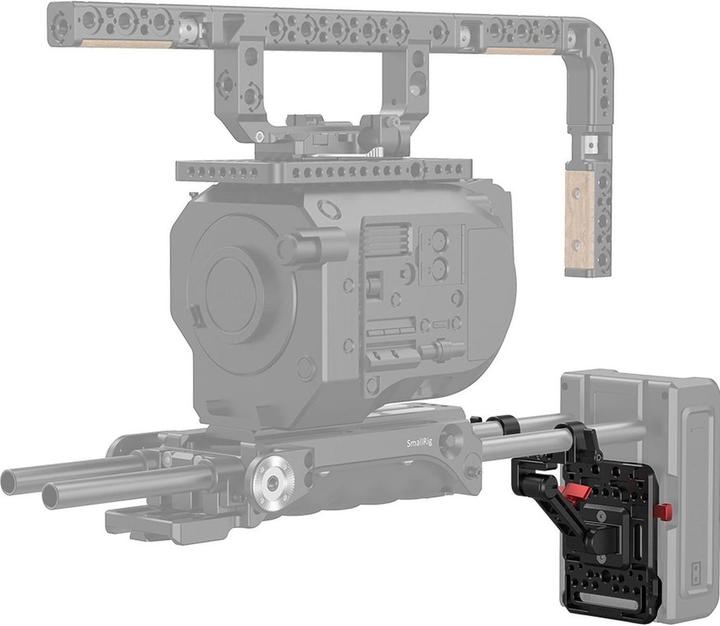 Image du produit SmallRig V Mount Battery Plate with Adjustable Arm 2991 (Accessoires vidéo divers)