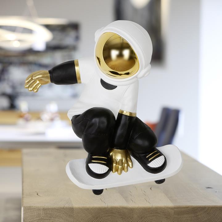 Produktbild Gilde Wandobjekt Astronaut Skateboard