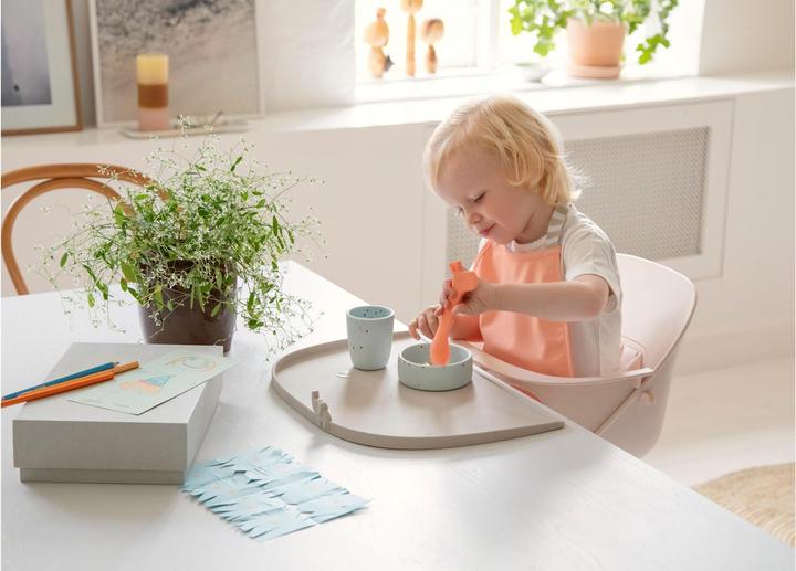 Produktbild Done by Deer Pull-over Lätzchen Raffi koralle (6 Monate)