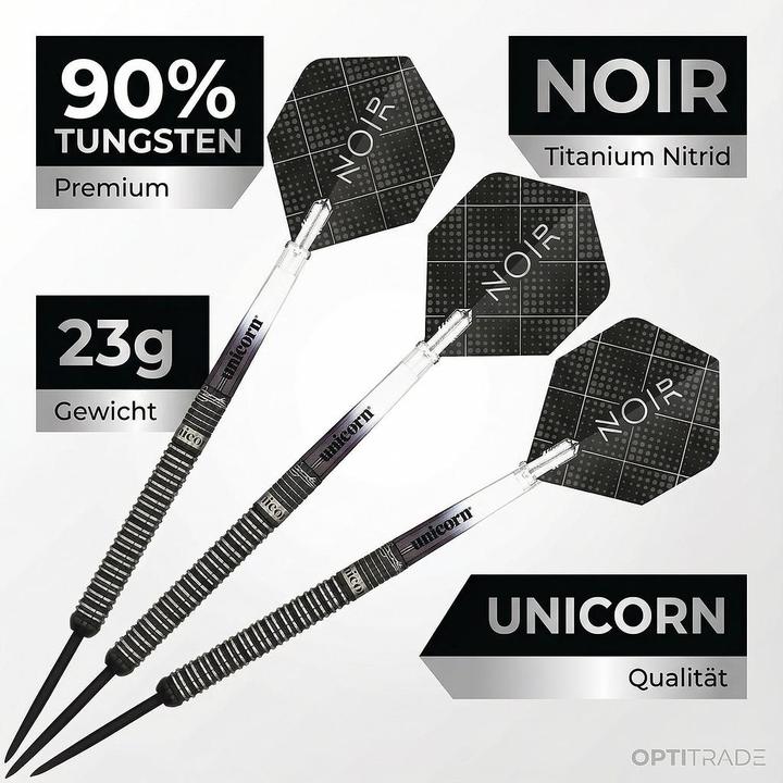 Image du produit Unicorn Boîte de présentation des fléchettes Noir (23 g)