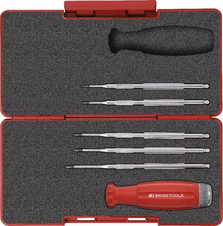 PB Swiss Tools Torque screwdriver set PB 9320.Set A1 CBB (0.40 Nm, 2 Nm)