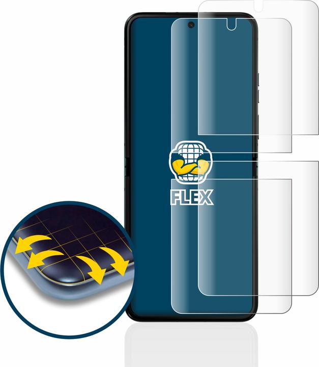 Actual product image BROTECT Full-Cover Protector (2 Piece, Motorola Razr 40 Ultra)