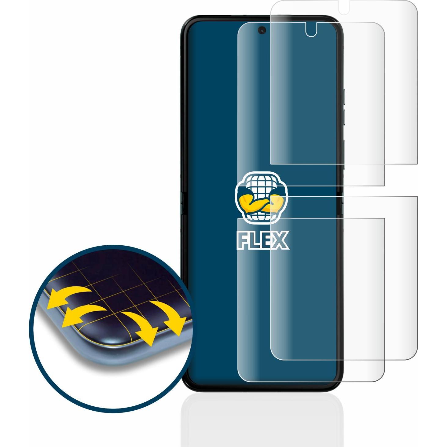 Thumbnail - BROTECT Full-Cover Displayschutz (2 Stück, Motorola Razr 40 Ultra), Smartphone Schutzfolie, Transparent