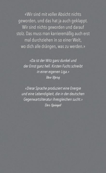 Actual product image Signalstörung (German, Kirsten Fuchs, 2018)