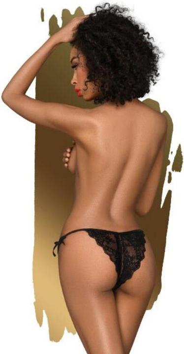 Produktbild Penthouse Lingerie Too Hot To Be Real String Schwarz S/M (S, M)