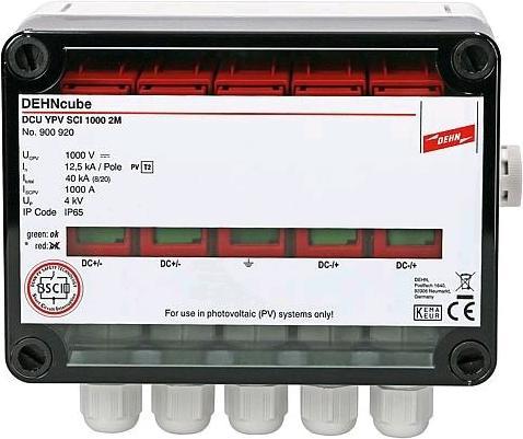 Image du produit Dehn SOEHNE DCU YPV SCI 2M Parafoudre type cub