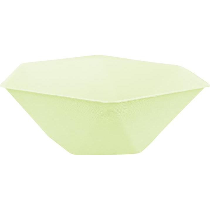 Amscan, Einweggeschirr, Bowl Mini Vert Decor sechseckig grün (6 x)