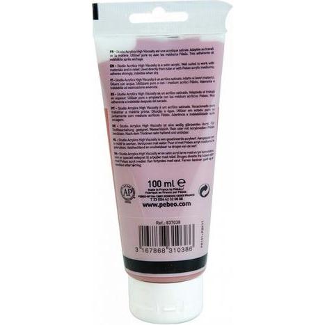 Thumbnail - Pebeo, Künstlerfarbe + Bastelfarbe, Studio Acrylics Feine Acrylfarben (Siena gebrannt, 100 ml)