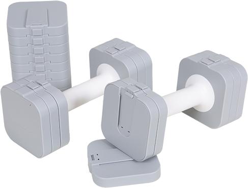 Produktbild Fitcom Verstellbare Aerobic Kurzhantel Paar (2 x 5 kg)