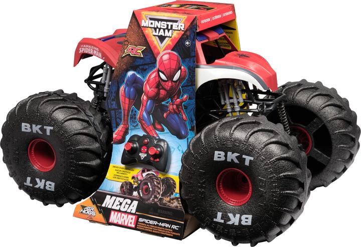 Actual product image Monster Jam Marvel Mega Spider-Man