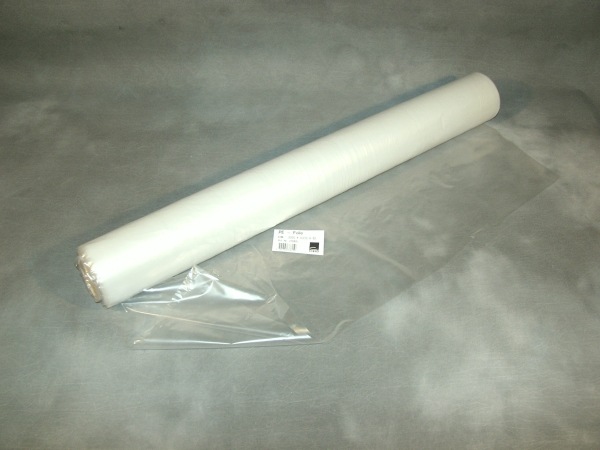 Actual product image Antalis Plastic PE clear 2x50mx0.07mm 6.44kg 1 folded - (50 metres per roll)
