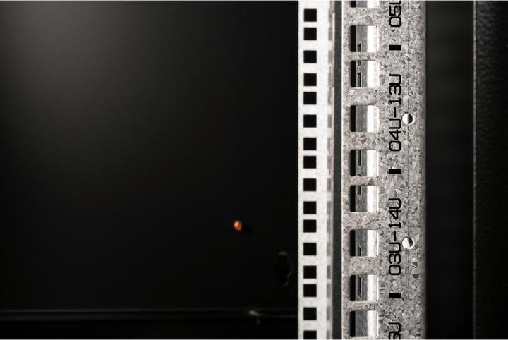 Produktbild Digitus 48,3cm 19Zoll Wandgehäuse 16HE SoHoline RAL9002 schwarz ohne Fachboden (10.86 HE, 19 Zoll Rack)