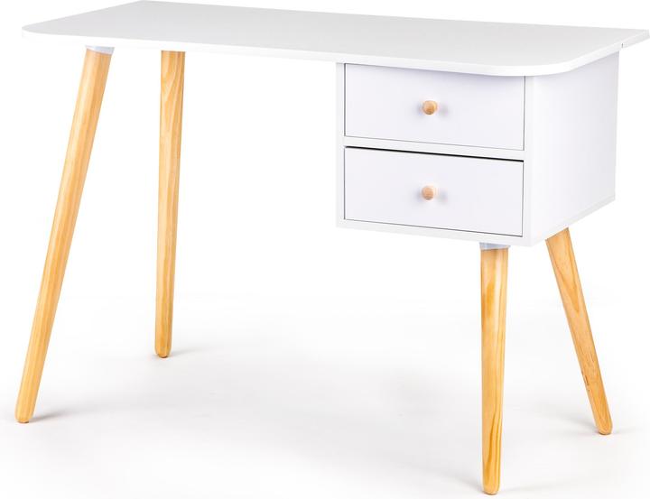 Actual product image Modernhome Modern computer desk 2 drawers (100 x 48 x 70 cm)